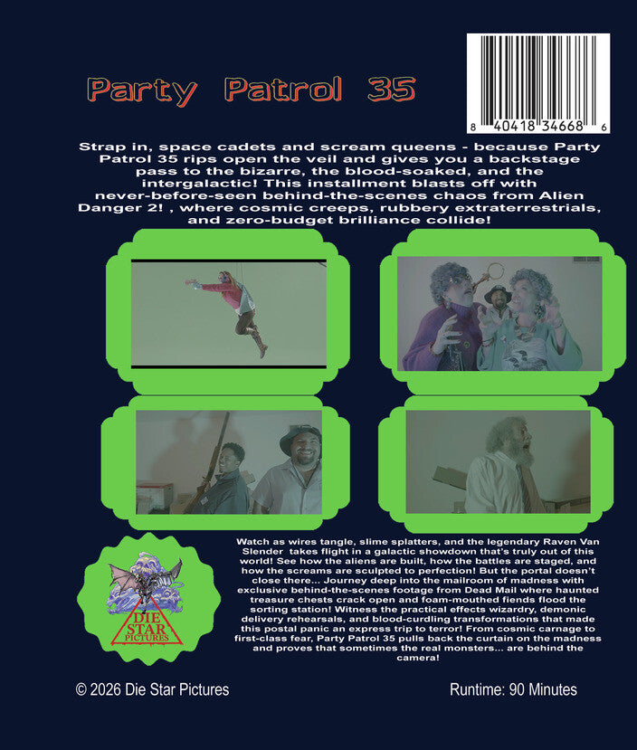 Party Patrol 35 [Blu-ray] - Back Panel - 