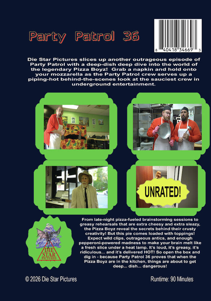 Party Patrol 36 - Back Panel - 