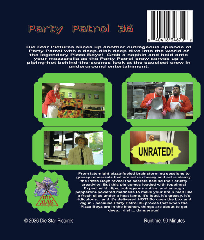 Party Patrol 36 [Blu-ray] - Back Panel - 