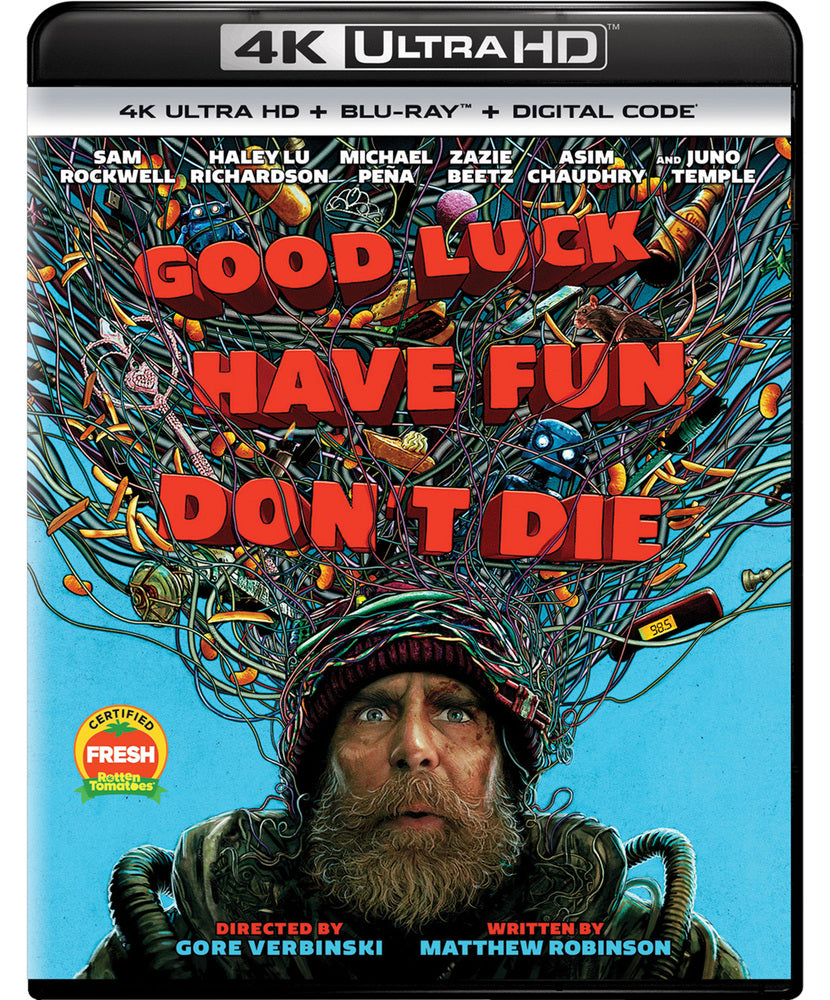 Good Luck, Have Fun, Don't Die [4K UHD + Blu-ray + Digital] - 