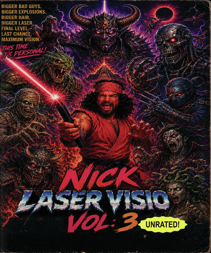 Nick Laser's Laser Vision! Vol. 3 [Blu-ray] - 