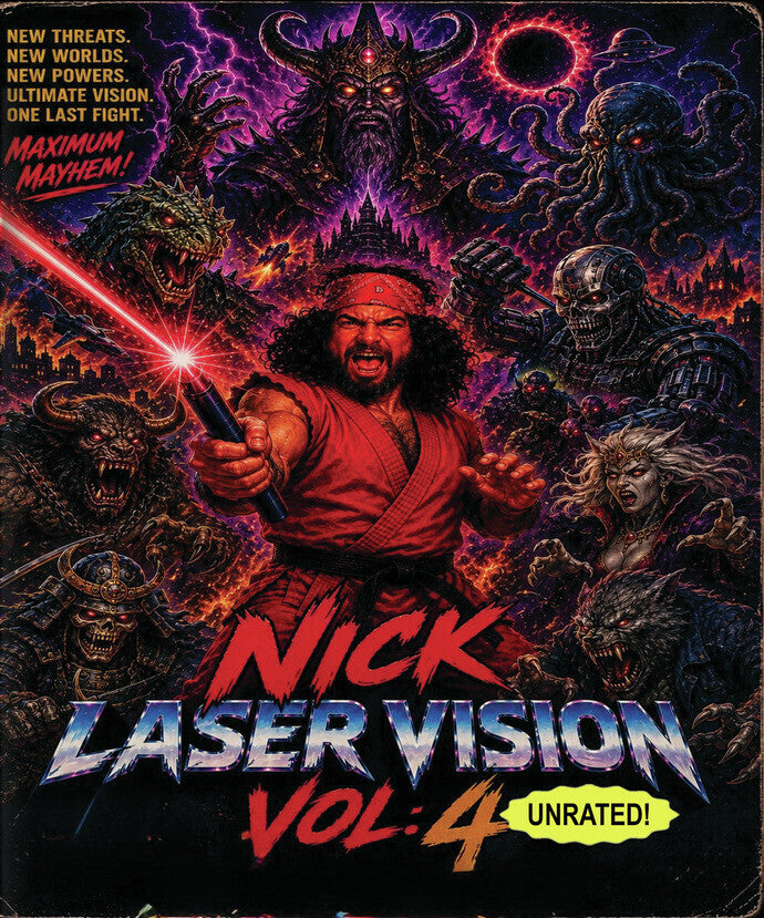 Nick Laser's Laser Vision! Vol. 4 [Blu-ray] - 