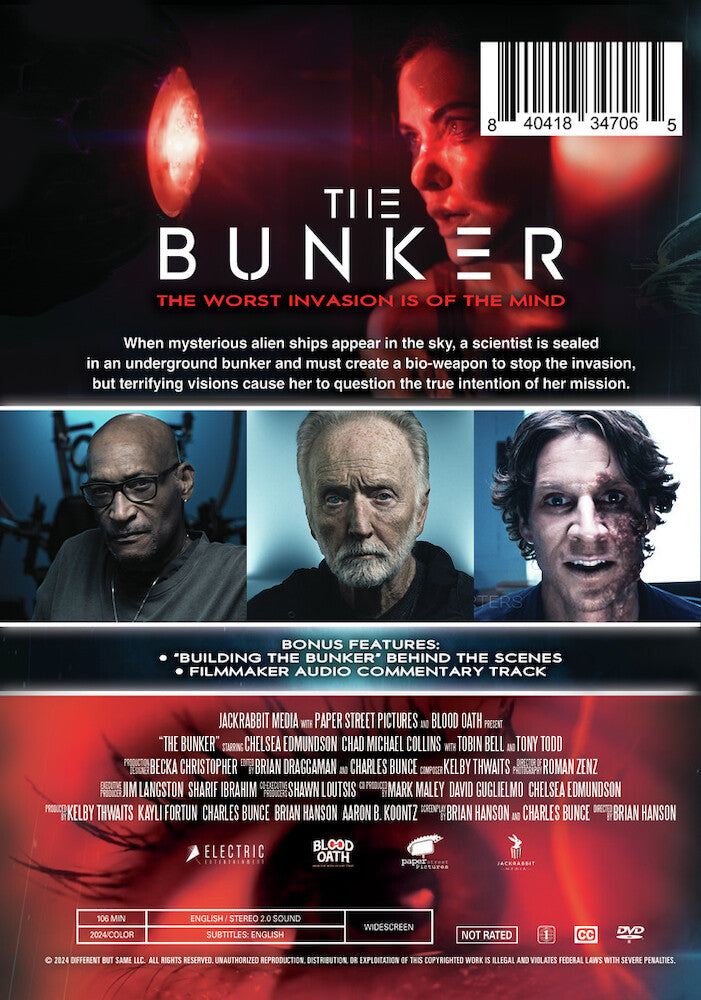 The Bunker - Back Panel - 