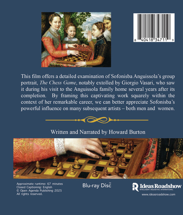 Sofonisba's Chess Game [Blu-ray] - Back Panel - 