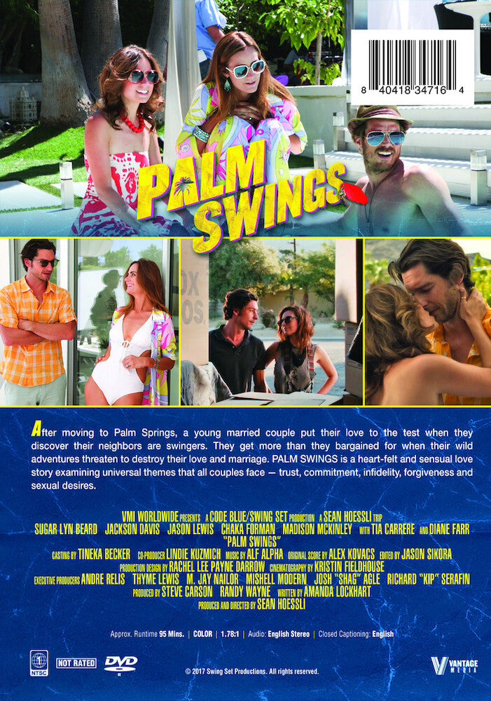 Palm Swings - Back Panel - 