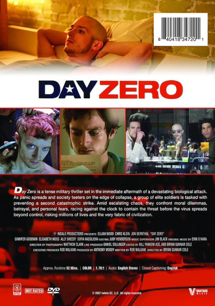 Day Zero - Back Panel - 