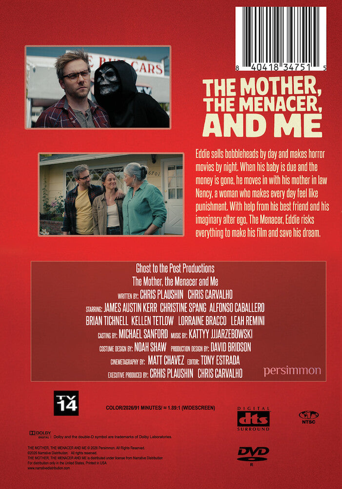 The Mother, The Menacer, and Me - Back Panel - 
