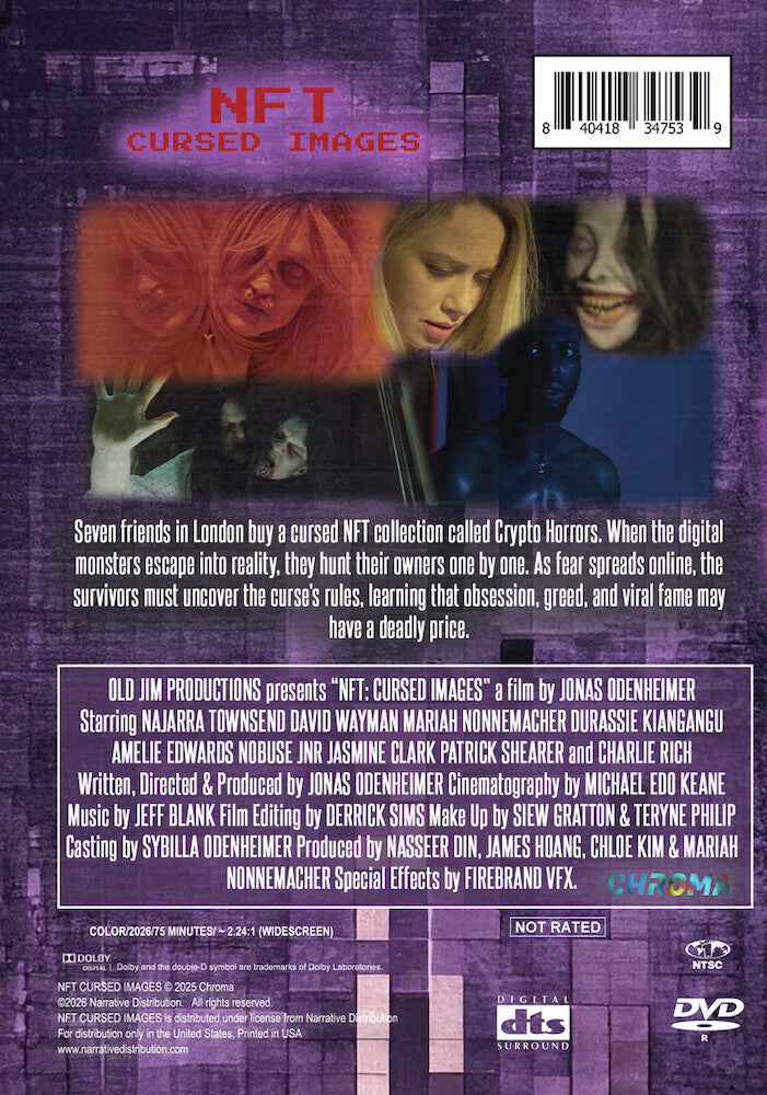 NFT: Cursed Images - Back Panel - 