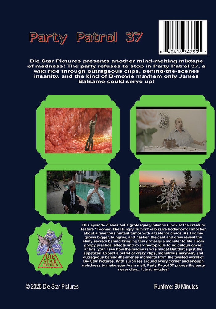 Party Patrol 37 - Back Panel - 