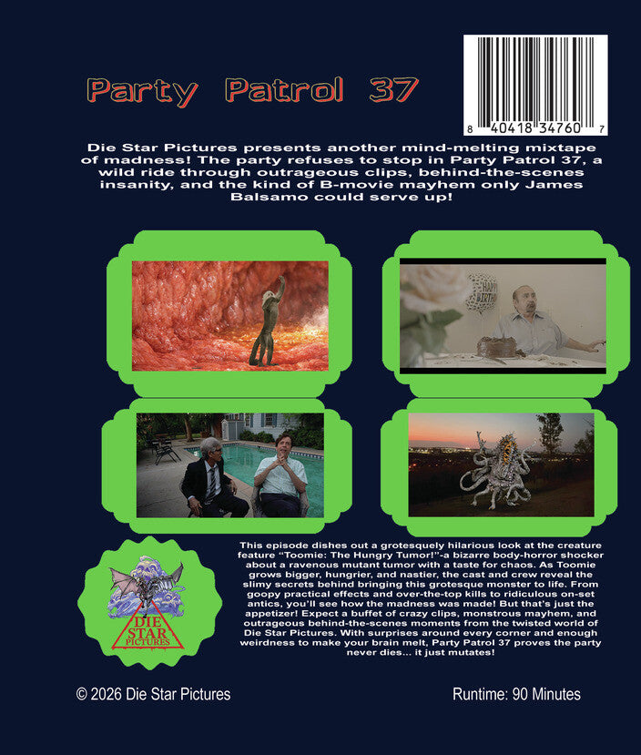 Party Patrol 37 [Blu-ray] - Back Panel - 