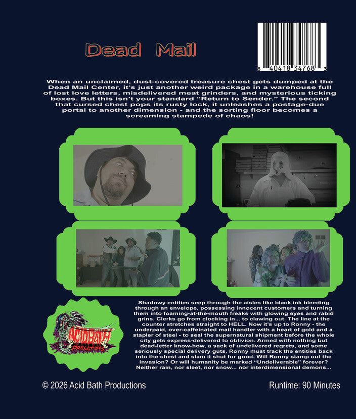 Dead Mail - Back Panel - 