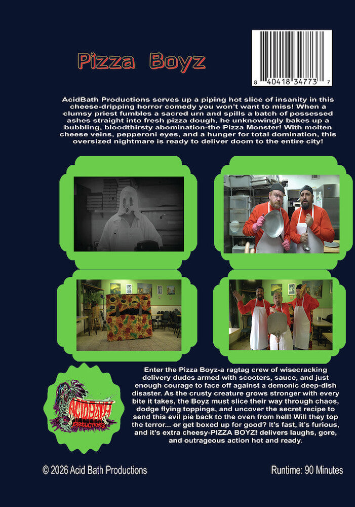 Pizza Boyz - Back Panel - 