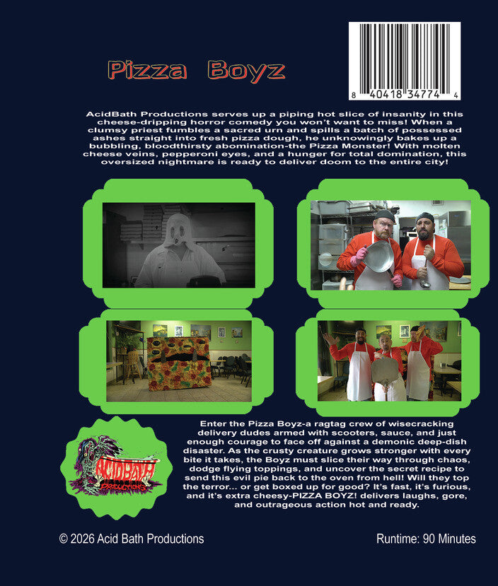 Pizza Boyz - Back Panel - 