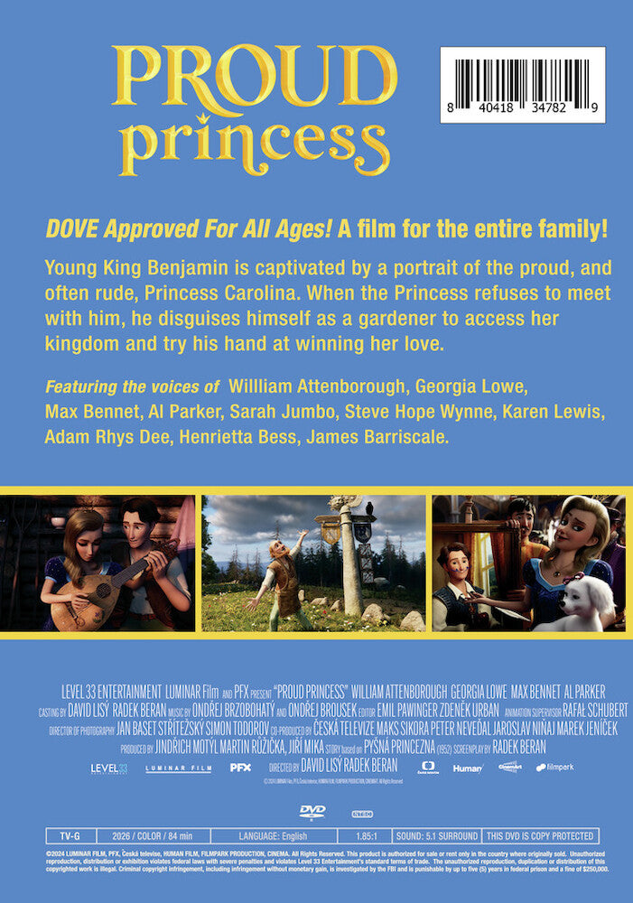 Proud Princess - Back Panel - 