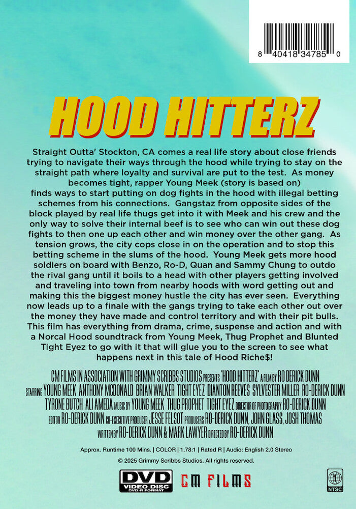 Hood Hitterz - Back Panel - 