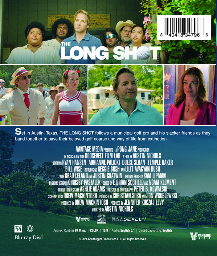 The Long Shot [Blu-ray] - Back Panel - 