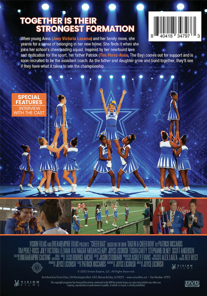 Cheer Dad - Back Panel - 