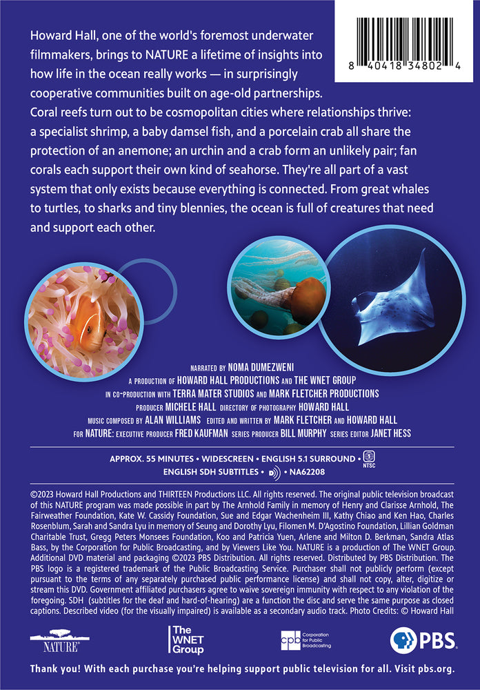 Nature: Soul of the Ocean - Back Panel - 