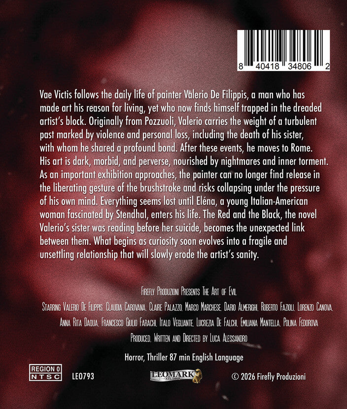 The Art of Evil [Blu-Ray] - Back Panel - 