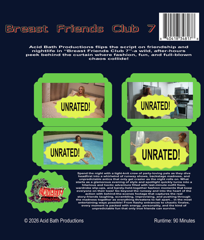 Breast Friends Club 7 [Blu-ray] - Back Panel - 