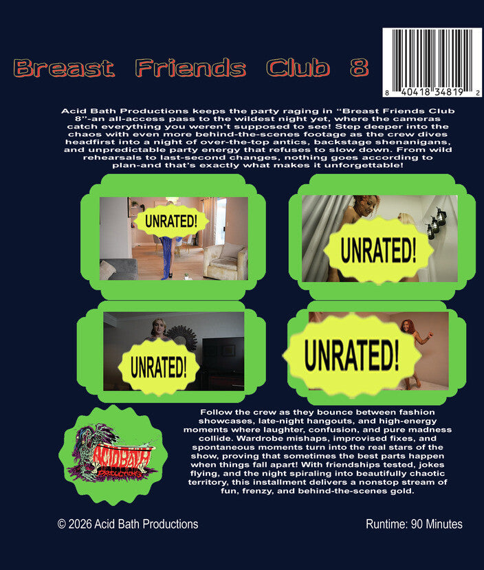 Breast Friends Club 8 - Back Panel - 