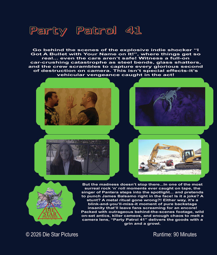 Party Patrol 41 [Blu-ray] - Back Panel - 