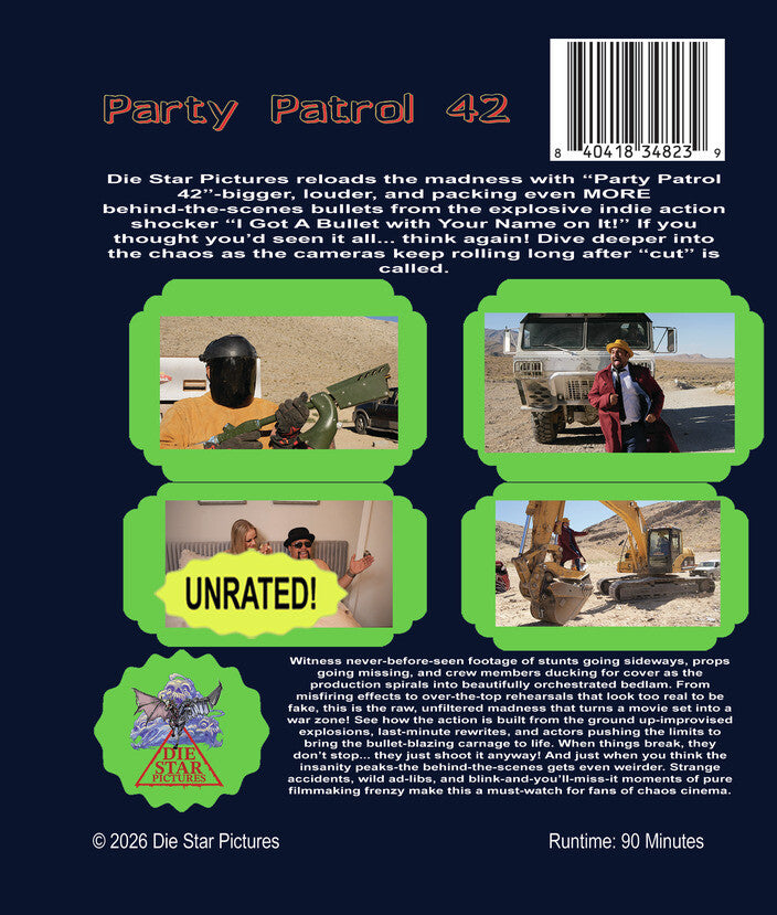 Party Patrol 42 [Blu-ray] - Back Panel - 