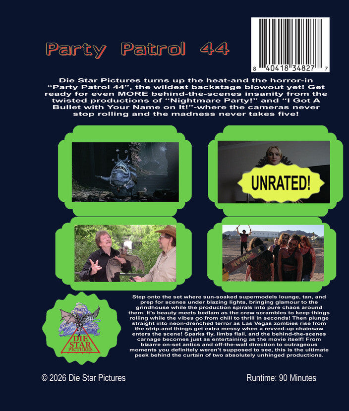 Party Patrol 44 [Blu-ray] - Back Panel - 
