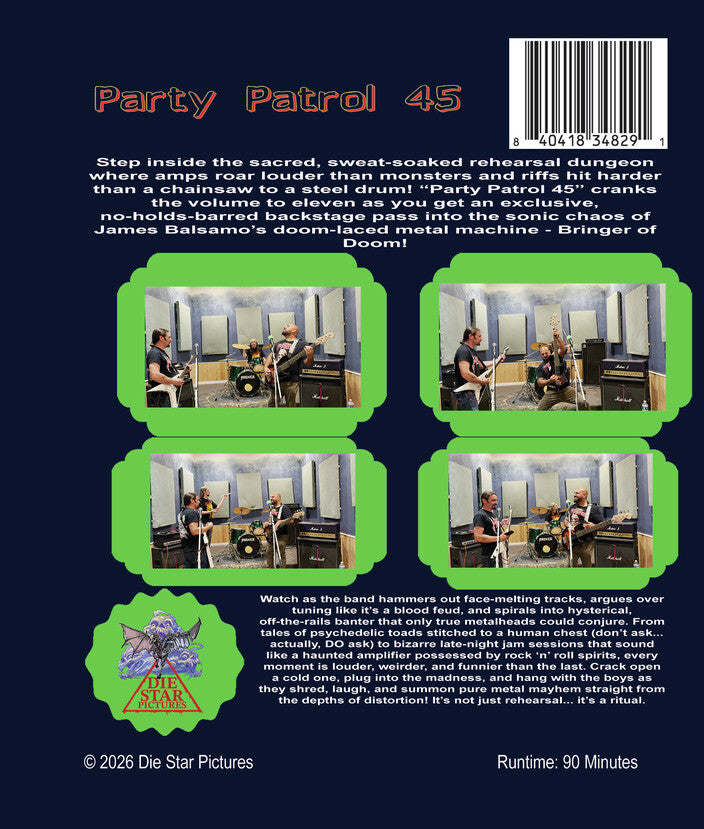 Party Patrol 45 [Blu-ray] - Back Panel - 