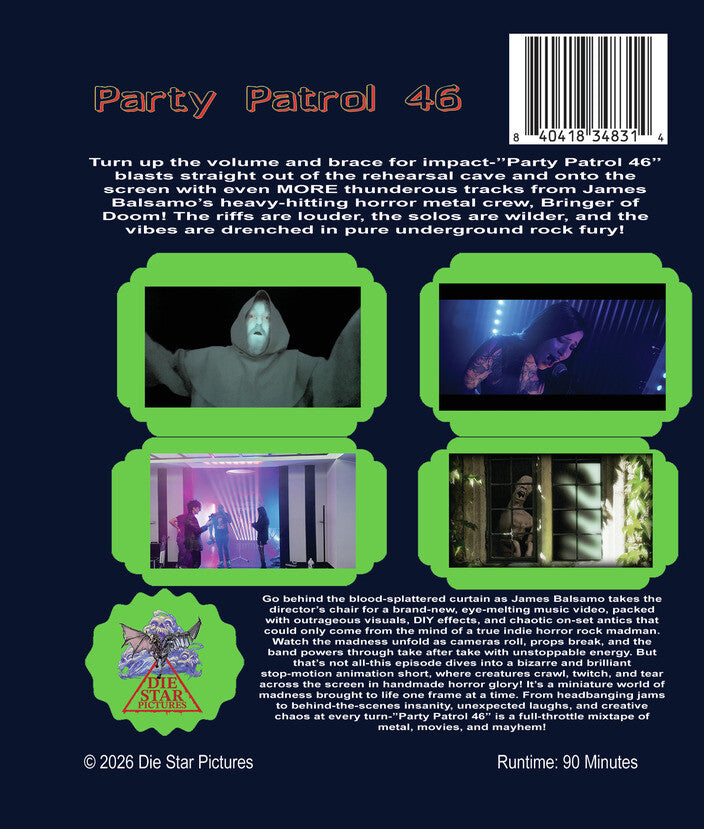 Party Patrol 46 [Blu-ray] - Back Panel - 