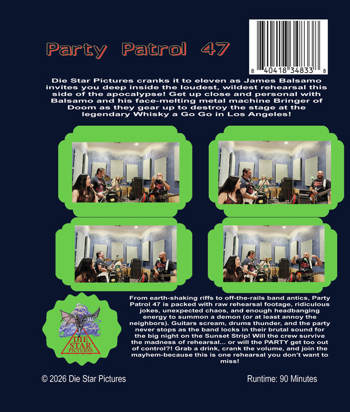 Party Patrol 47 [Blu-ray] - Back Panel - 