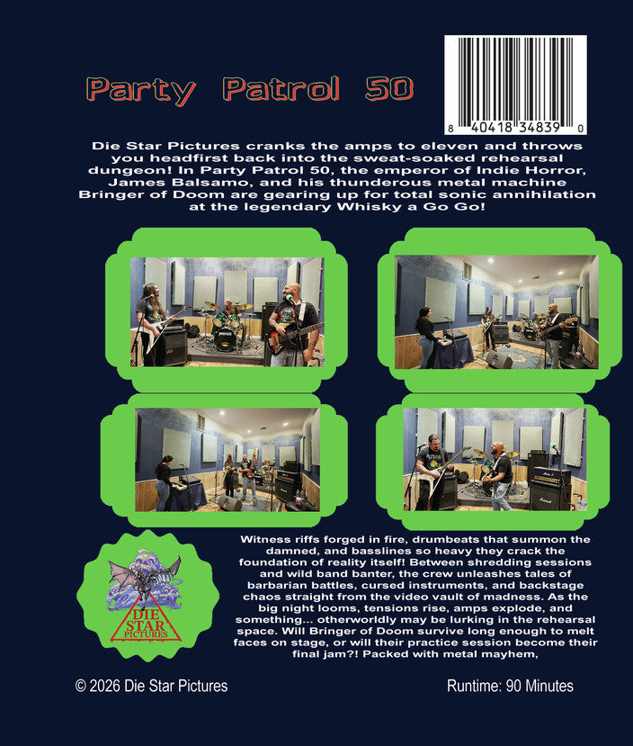 Party Patrol 50 [Blu-ray] - Back Panel - 