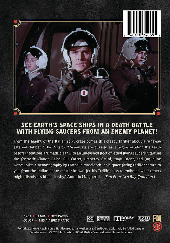 Battle of the Worlds (1961) | Newly Restored Archive Collection - Back Panel - 