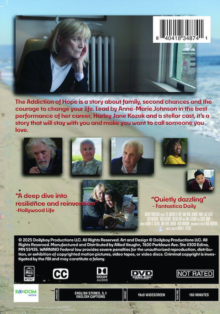 The Addiction Of Hope - Back Panel - 
