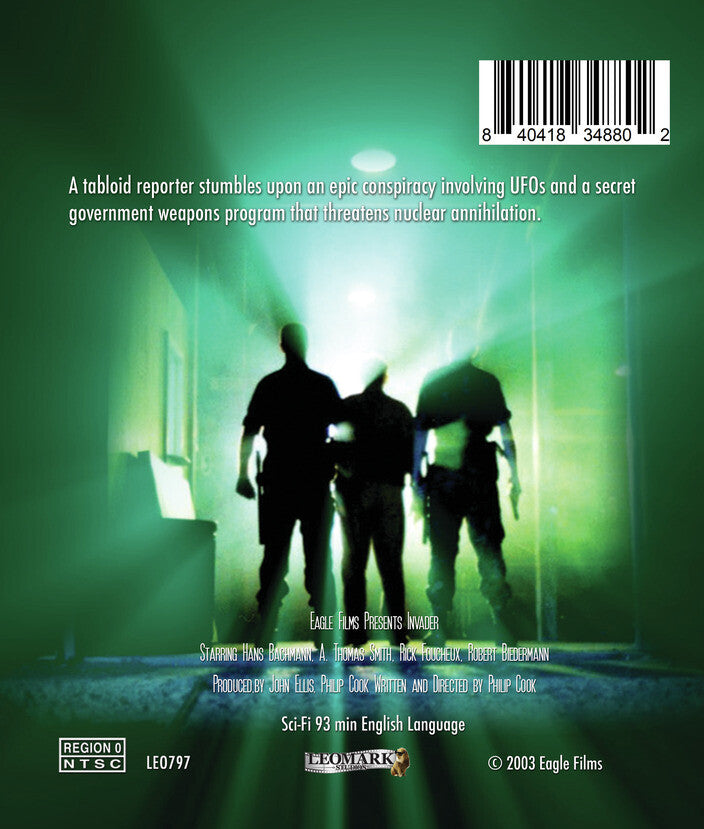 Invader [Blu-Ray] - Back Panel - 