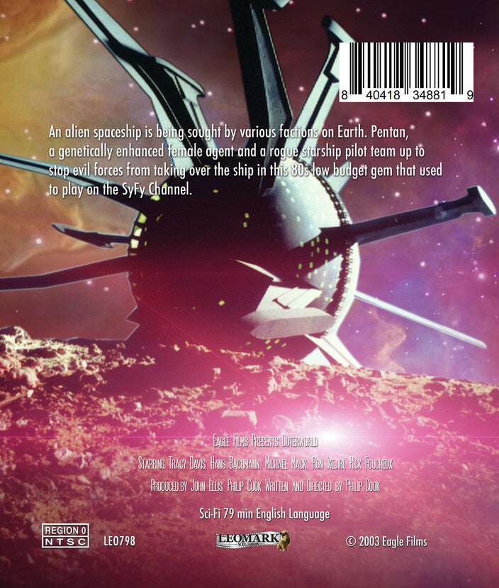 Outerworld [Blu-Ray] - Back Panel - 