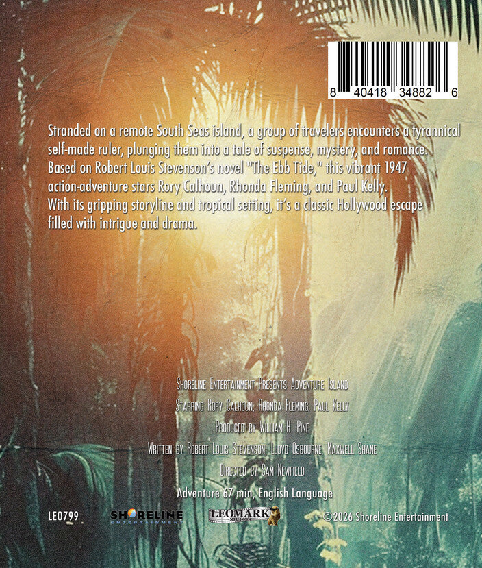 Adventure Island [Blu-Ray] - Back Panel - 