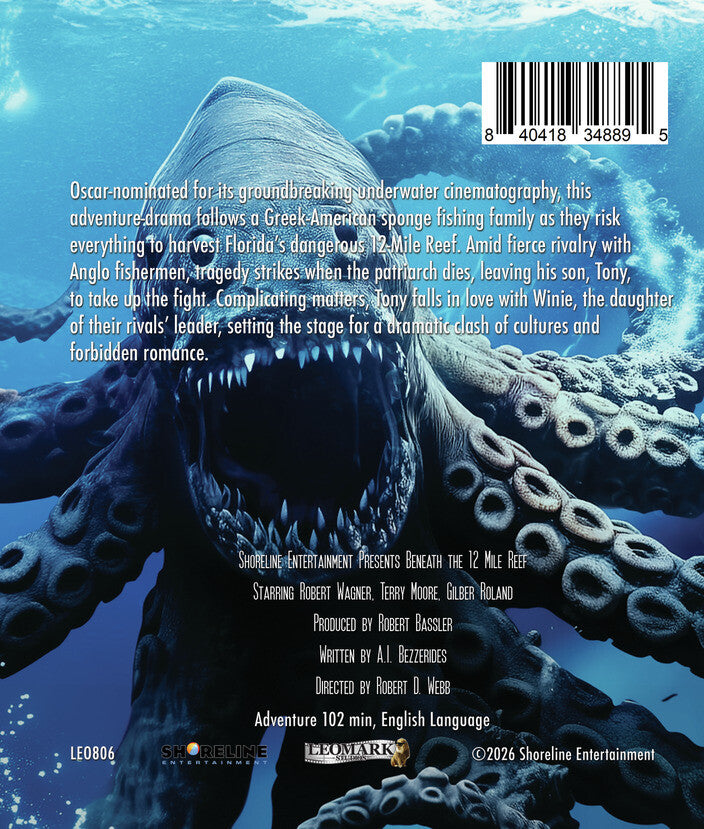 Beneath the 12-Mile Reef [Blu-Ray] - Back Panel - 