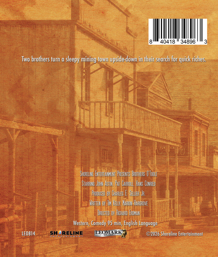 The Brothers O'Toole [Blu-Ray] - Back Panel - 