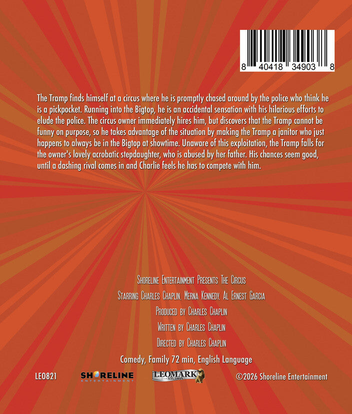 The Circus [Blu-ay] - Back Panel - 