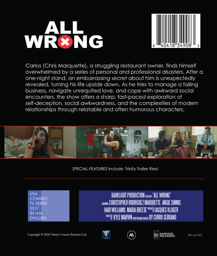 All Wrong [Blu-ray] - Back Panel - 
