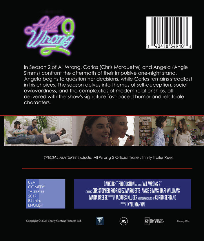 All Wrong 2 [Blu-ray] - Back Panel - 