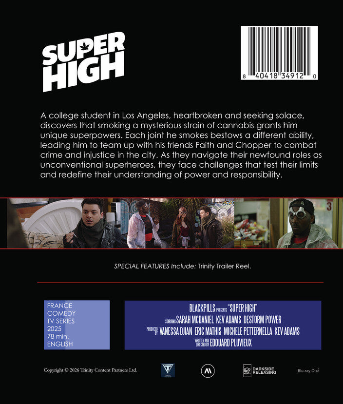 Super High [Blu-ray] - Back Panel - 
