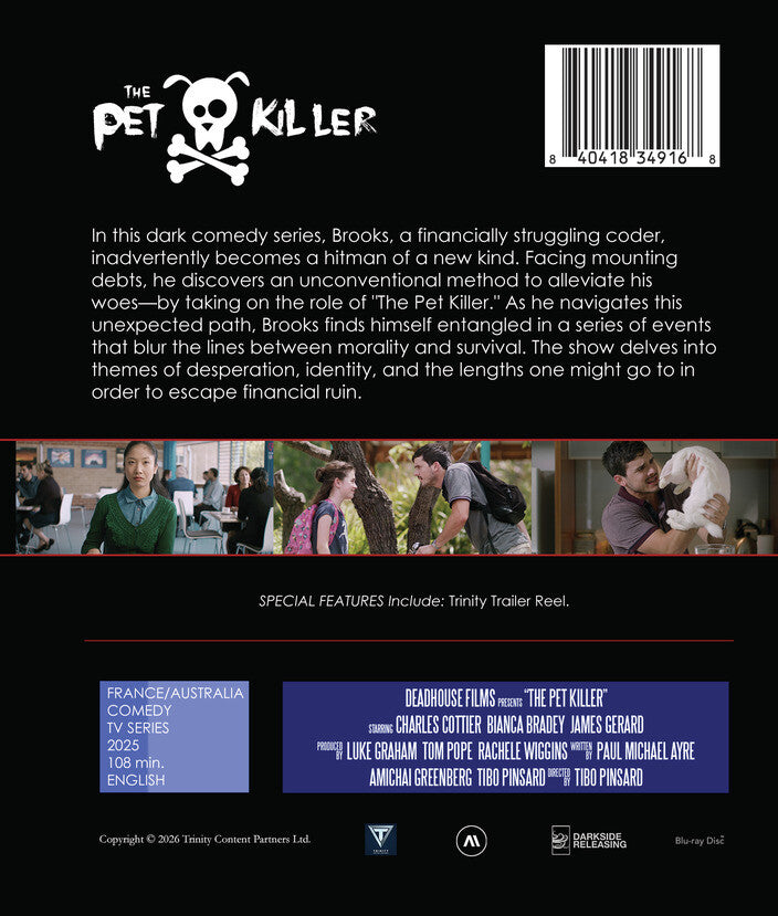 The Pet Killer [Blu-ray] - Back Panel - 