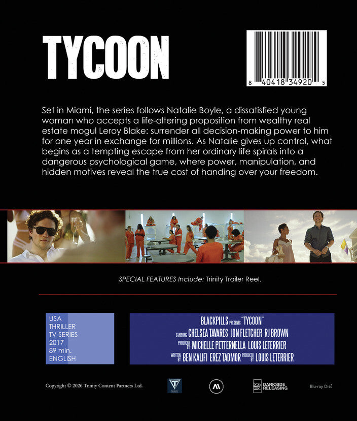 Tycoon [Blu-ray] - Back Panel - 