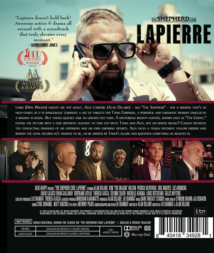 The Shepherd Code: Lapierre [Blu-ray] - Back Panel - 