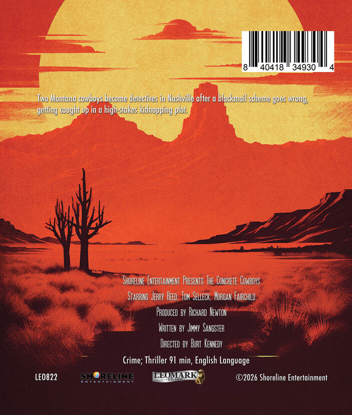 The Concrete Cowboys [Blu-ray] - Back Panel - 