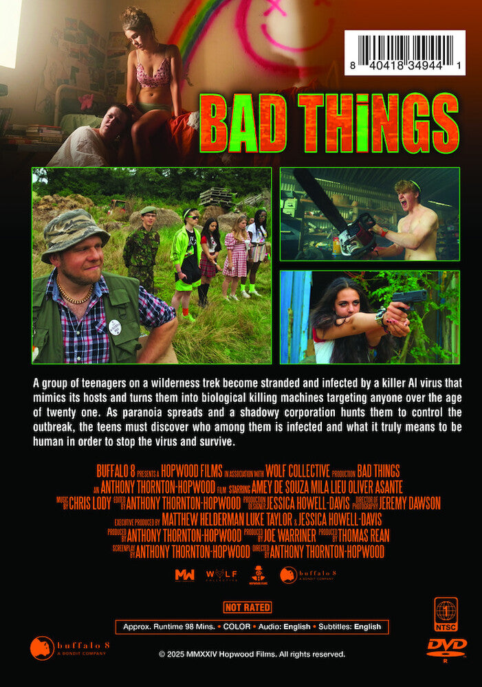 Bad Things - Back Panel - 