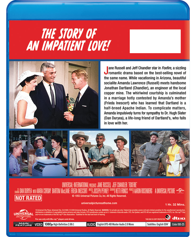 Foxfire [Blu-ray] - Back Panel - 