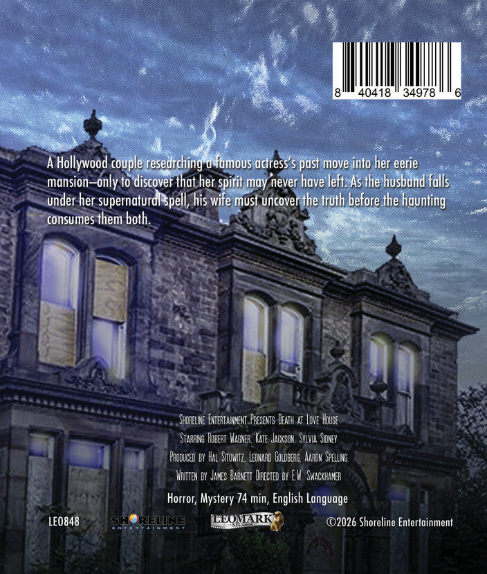 Death at Love House [Blu-ray] - Back Panel - 